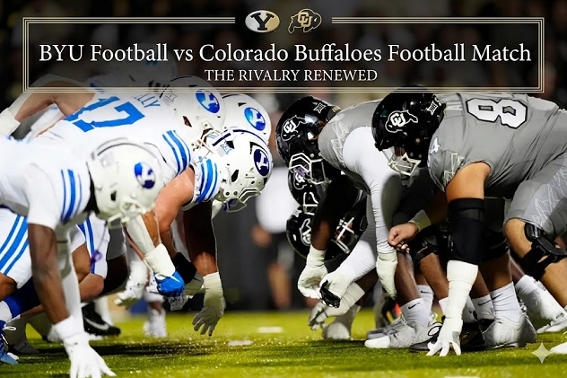 BYU Football vs Colorado Buffaloes Football Match Player Stats