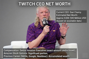Twitch CEO Net Worth