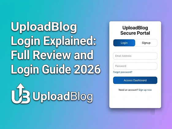 UploadBlog Login Explained: Full Review and Login Guide 2026 UploadBlog Login