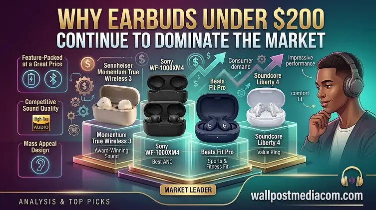 best wireless earbuds under 200 dollars 2024